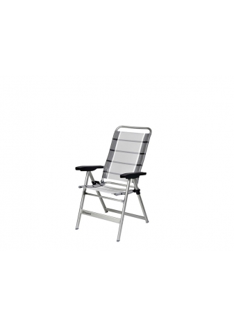 Luksusowe krzesło Dynamic Alu Dukdalf srebrny antracyt