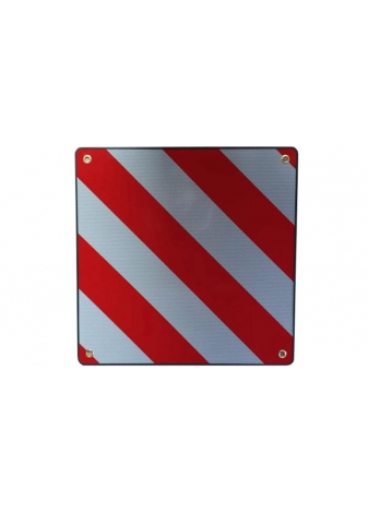 Tablica ostrzegawcza 50x50cm Odblaskowa Aluminium