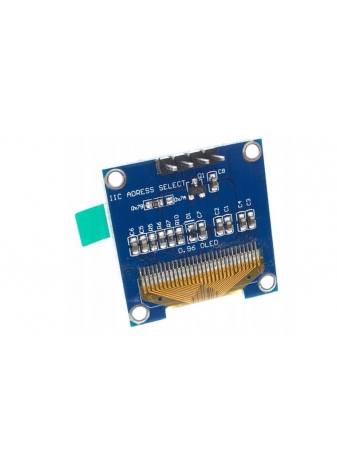 Wyświetlacz OLED 0,96 SPI I2C Arduino ŻN Niebieski