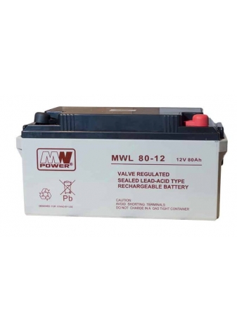 Akumulator MWPower 80Ah AGM...
