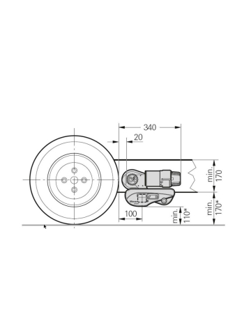 Napęd mover Truma Smart M ≤ 2000 KG na 1 oś