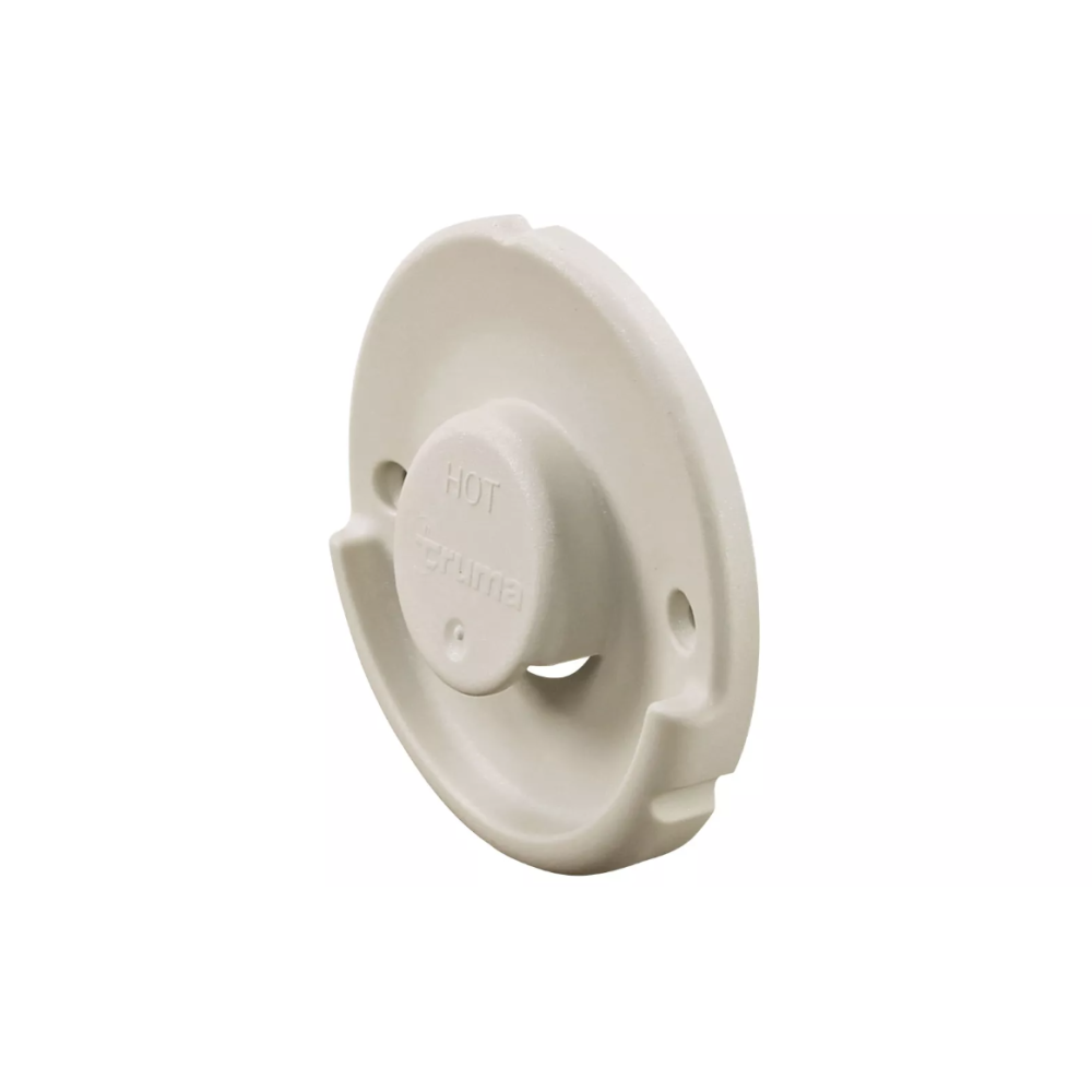 Końcówka kominka  Truma WK kremowo-biała