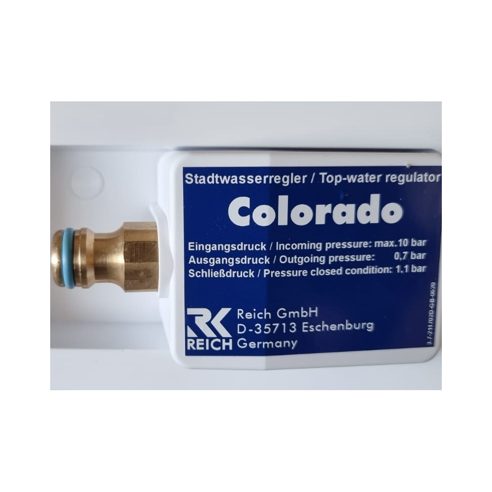 Gniazdo przyłącza wody z reduktorem Colorado